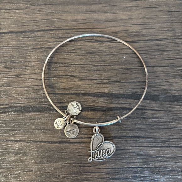 Alex and Ani Jewelry - Must bundle Love Alex and Ani bracelet